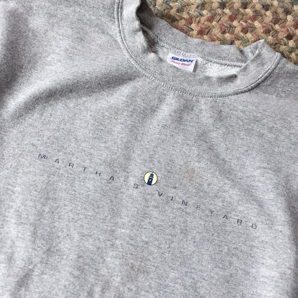Gray Martha’s Vineyard sweatshirt